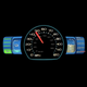 Illustration for article titled Ford SmartGauge LCD Instrument Panel Brings Futuristic Look, Green Leaves To 2010 Hybrids